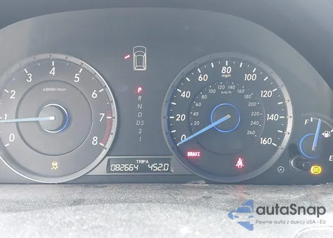 2012 Honda Crosstour Ex-L из США, поврежденный, VIN 5J6TF2H58CL003717